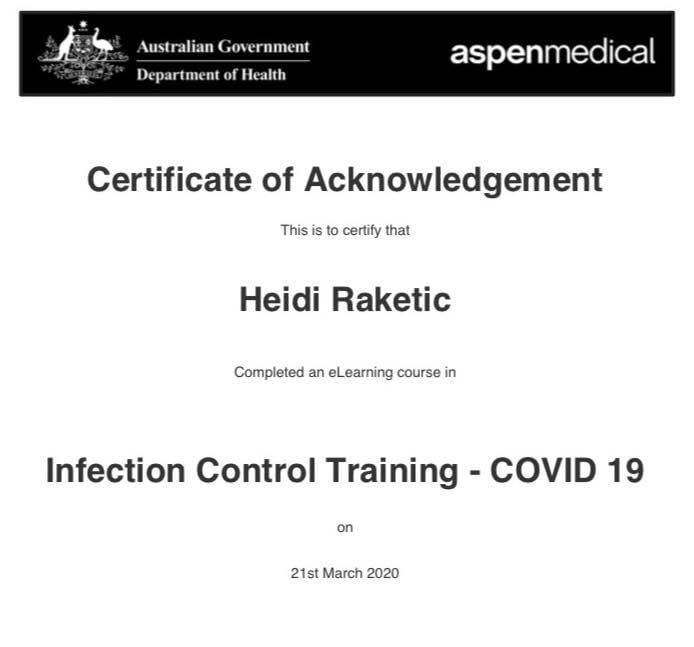 COVID-Training-Heidi-Raketic