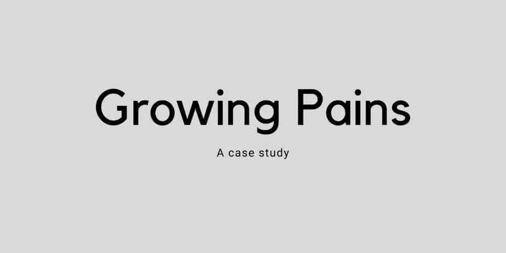 Growing Pains-  More than just pain from growing - A case study - 1