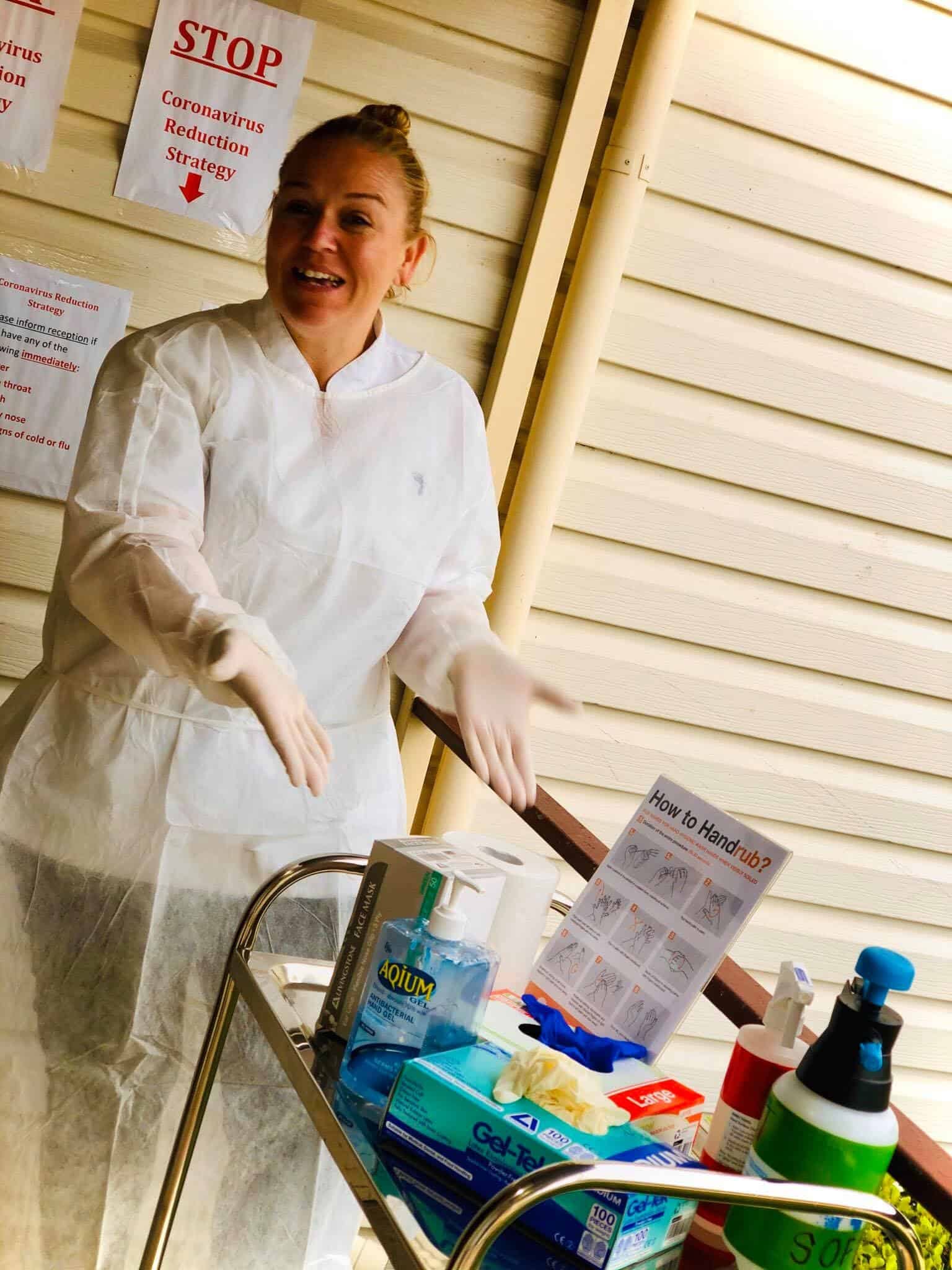 Meet SALLY - The Hand Sanitising Station