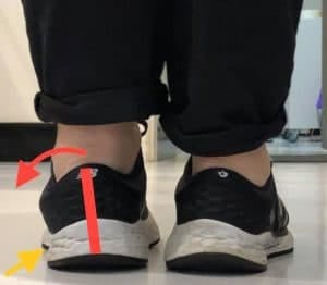 How long do your shoes last? The Red Line Should Be Vertical
